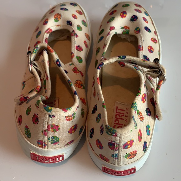 Esprit picnic ladybug shoes Mary Janes 1.5 1 1/2 - Picture 4 of 12
